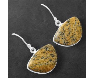 Amethyst Sage Agate Earrings SDE86597 E-1001, 14x21 mm