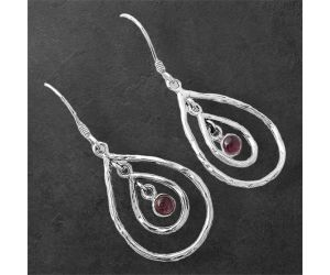 Natural Multi Tourmaline Earrings SDE86663 E-1043, 4x4 mm