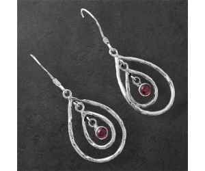 Natural Multi Tourmaline Earrings SDE86681 E-1043, 4x4 mm