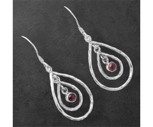 Natural Multi Tourmaline Earrings SDE86689 E-1043, 4x4 mm