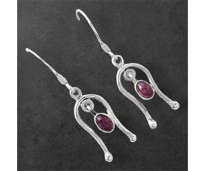 Natural Multi Tourmaline Earrings SDE86699 E-1041, 4x6 mm