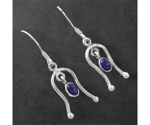 Lapis Lazuli Earrings SDE86703 E-1041, 4x6 mm