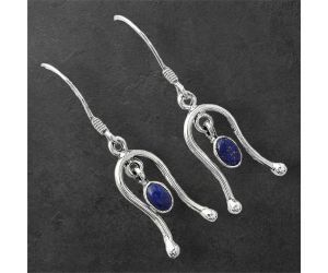 Lapis Lazuli Earrings SDE86705 E-1041, 4x6 mm