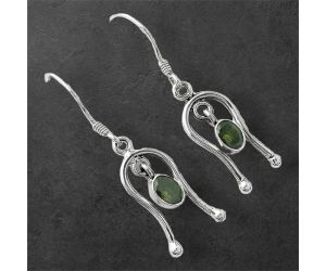 Natural Multi Tourmaline Earrings SDE86710 E-1041, 4x6 mm