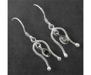 Natural Multi Tourmaline Earrings SDE86713 E-1041, 4x6 mm