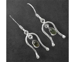 Natural Multi Tourmaline Earrings SDE86714 E-1041, 4x6 mm