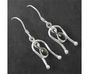 Natural Multi Tourmaline Earrings SDE86716 E-1041, 4x6 mm