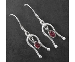 Natural Multi Tourmaline Earrings SDE86726 E-1041, 4x6 mm