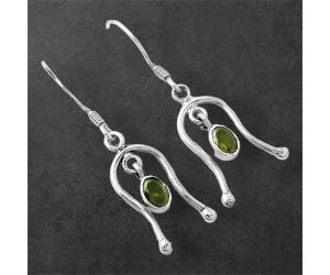 Natural Multi Tourmaline Earrings SDE86748 E-1041, 4x6 mm