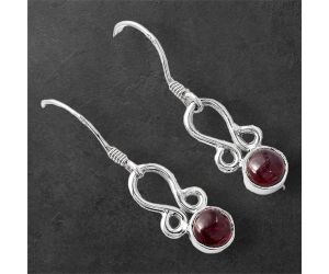 Natural Multi Tourmaline Earrings SDE86751 E-1044, 6x6 mm