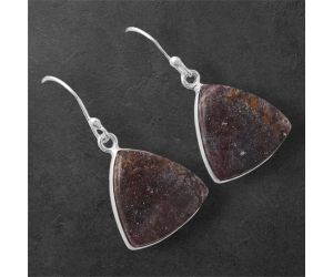 Indian Blanket Jasper Earrings SDE86773 E-1001, 16x16 mm