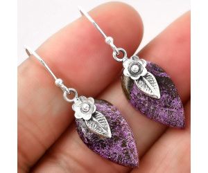 Purpurite Earrings SDE86779 E-1137, 11x19 mm