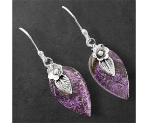 Purpurite Earrings SDE86779 E-1137, 11x19 mm