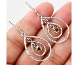 Natural Multi Tourmaline Earrings SDE86793 E-1043, 4x4 mm