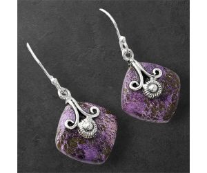 Purpurite Earrings SDE86830 E-1137, 15x15 mm