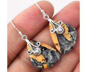 Maligano Jasper Earrings SDE86835 E-1137, 16x22 mm