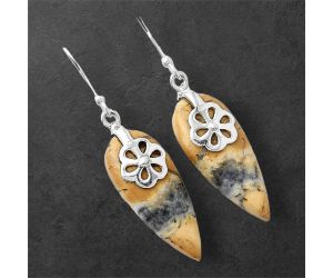 Maligano Jasper Earrings SDE86880 E-1137, 11x26 mm