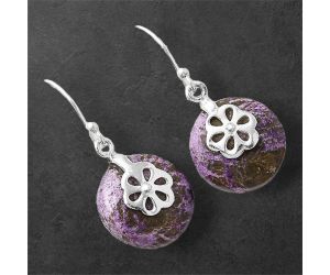 Purpurite Earrings SDE86897 E-1137, 16x16 mm