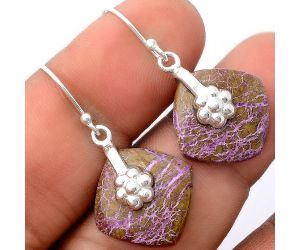 Purpurite Earrings SDE86904 E-1137, 16x16 mm