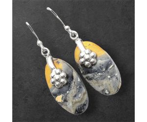 Maligano Jasper Earrings SDE86929 E-1137, 12x23 mm