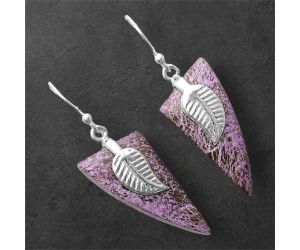 Purpurite Earrings SDE86949 E-1137, 13x29 mm