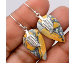 Maligano Jasper Earrings SDE86959 E-1137, 15x26 mm