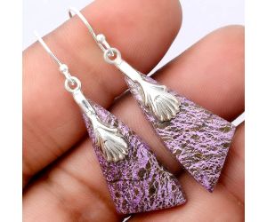 Purpurite Earrings SDE86973 E-1137, 14x32 mm