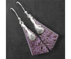 Purpurite Earrings SDE86973 E-1137, 14x32 mm