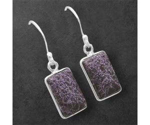 Purpurite Earrings SDE87015 E-1001, 8x14 mm