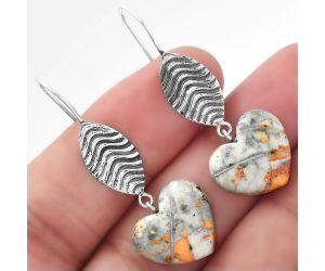 Maligano Jasper Earrings SDE87050 E-1203, 15x16 mm