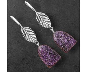 Purpurite Earrings SDE87056 E-1203, 12x17 mm