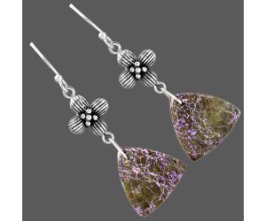 Purpurite Earrings SDE87104 E-1237, 16x16 mm