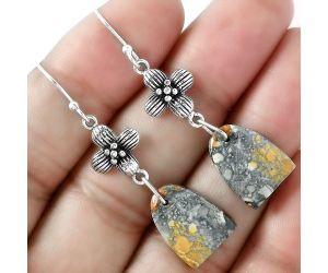 Maligano Jasper Earrings SDE87108 E-1237, 12x15 mm