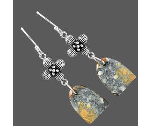 Maligano Jasper Earrings SDE87108 E-1237, 12x15 mm