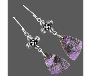 Purpurite Earrings SDE87117 E-1237, 13x19 mm