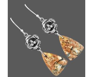 Maligano Jasper Earrings SDE87137 E-1237, 13x18 mm