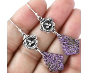 Purpurite Earrings SDE87141 E-1237, 15x22 mm