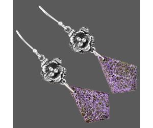 Purpurite Earrings SDE87141 E-1237, 15x22 mm