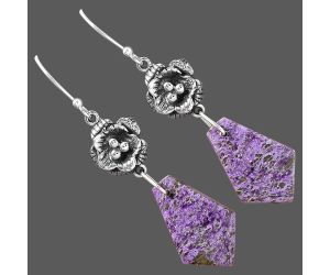 Purpurite Earrings SDE87145 E-1237, 13x19 mm