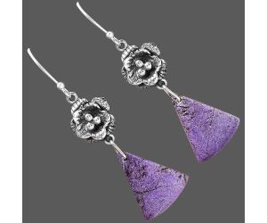 Purpurite Earrings SDE87154 E-1237, 15x20 mm