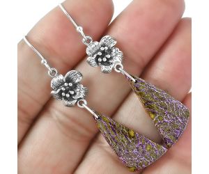 Purpurite Earrings SDE87164 E-1237, 11x26 mm