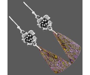 Purpurite Earrings SDE87164 E-1237, 11x26 mm