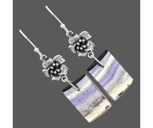 Multi Fluorite Earrings SDE87179 E-1237, 11x17 mm