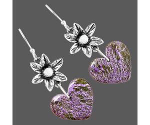 Purpurite Earrings SDE87212 E-1237, 15x16 mm