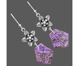 Purpurite Earrings SDE87234 E-1237, 15x17 mm