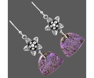 Purpurite Earrings SDE87237 E-1237, 14x17 mm