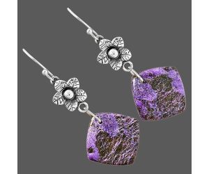 Purpurite Earrings SDE87264 E-1237, 16x16 mm