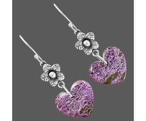 Purpurite Earrings SDE87265 E-1237, 14x15 mm