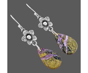 Purpurite Earrings SDE87270 E-1237, 12x19 mm