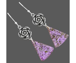 Purpurite Earrings SDE87302 E-1237, 16x21 mm